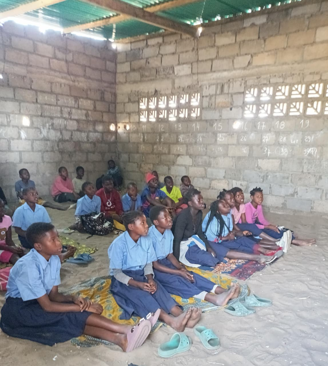 Image of Jethro International an the First Collective Action of Civil Diplomats in Mozambique Maluana Maguenhe Primary School