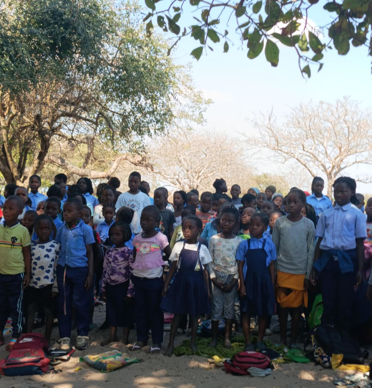 Image of Jethro International an the First Collective Action of Civil Diplomats in Mozambique Maluana Maguenhe Primary School