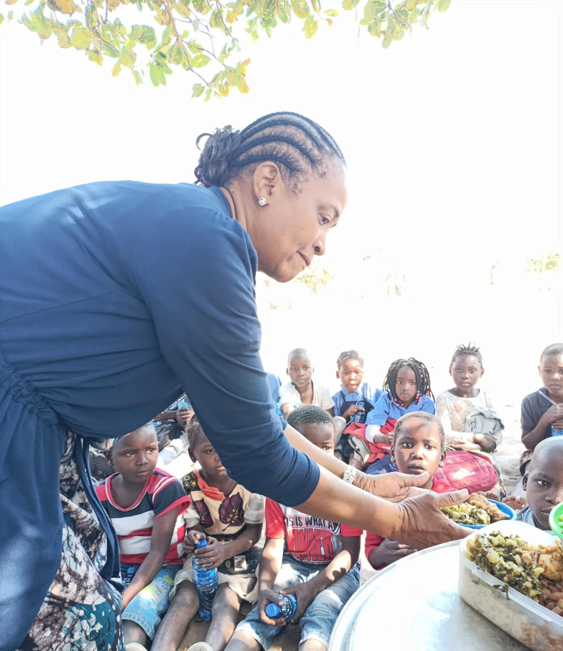Image of Jethro International an the First Collective Action of Civil Diplomats in Mozambique Maluana Maguenhe Primary School