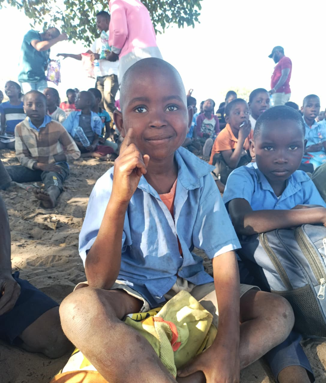 Image of Jethro International an the First Collective Action of Civil Diplomats in Mozambique Maluana Maguenhe Primary School