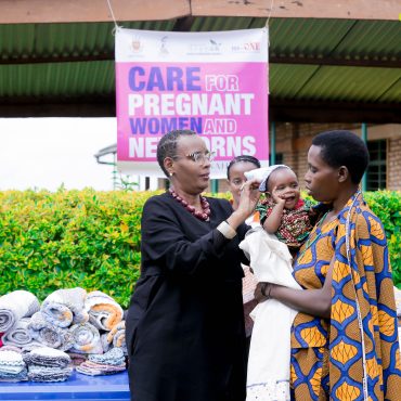 Image of Micheline Barandereka the Humanitarian Civil Diplomat at the Shekinah Centre in Mukaza Burundi