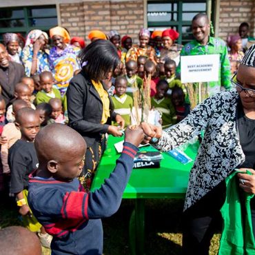 Image of Micheline Barandereka the Humanitarian Civil Diplomat at the Shekinah Centre in Mukaza Burundi