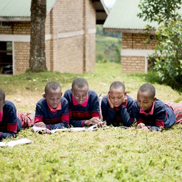 Image of children at the Shekinah Centre in Mukaza Burundi