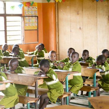 Image of children at the Shekinah Centre in Mukaza Burundi