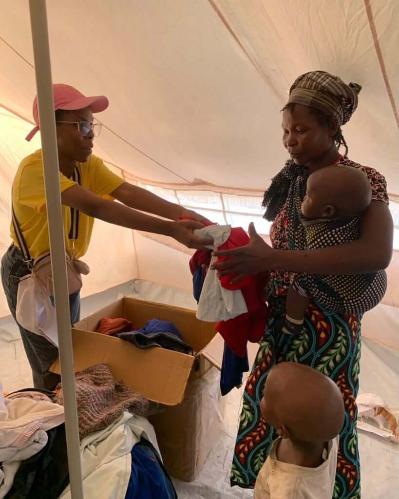 Imagem de Feira de Saúdeção humanitária na Província de Sofala, Distrito de Marromeu, na Vila de Nhassaua