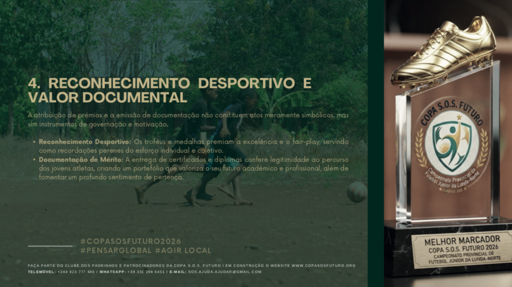 Copa S.O.S. Futuro 2026 Diplomata Civil Cristiano Chizeca