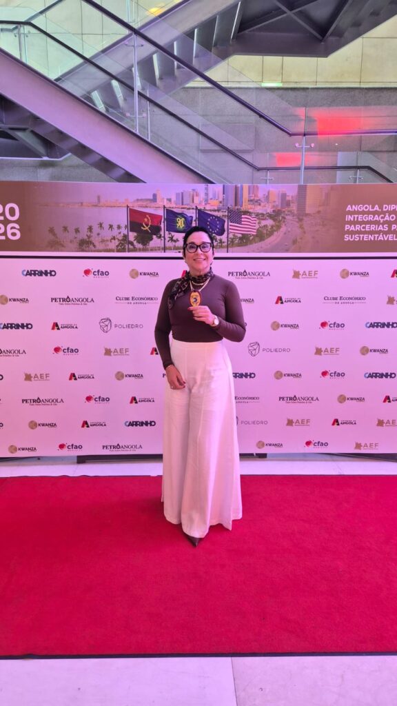 Civil Diplomat Rita de CÁSSIA ROCHA at Angola Economic Forum AEF 2026.