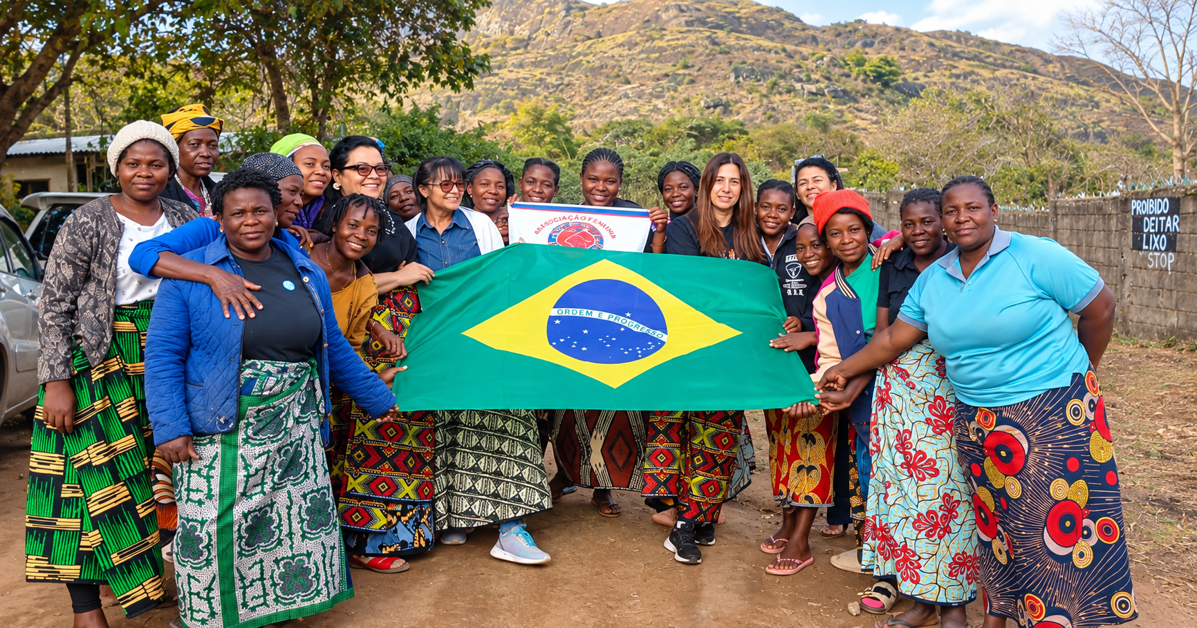 Moçambique: Diretora Eliana Santos e Comitiva Do Brasil Fortalecem a Cooperação Humanitária e Transcultural